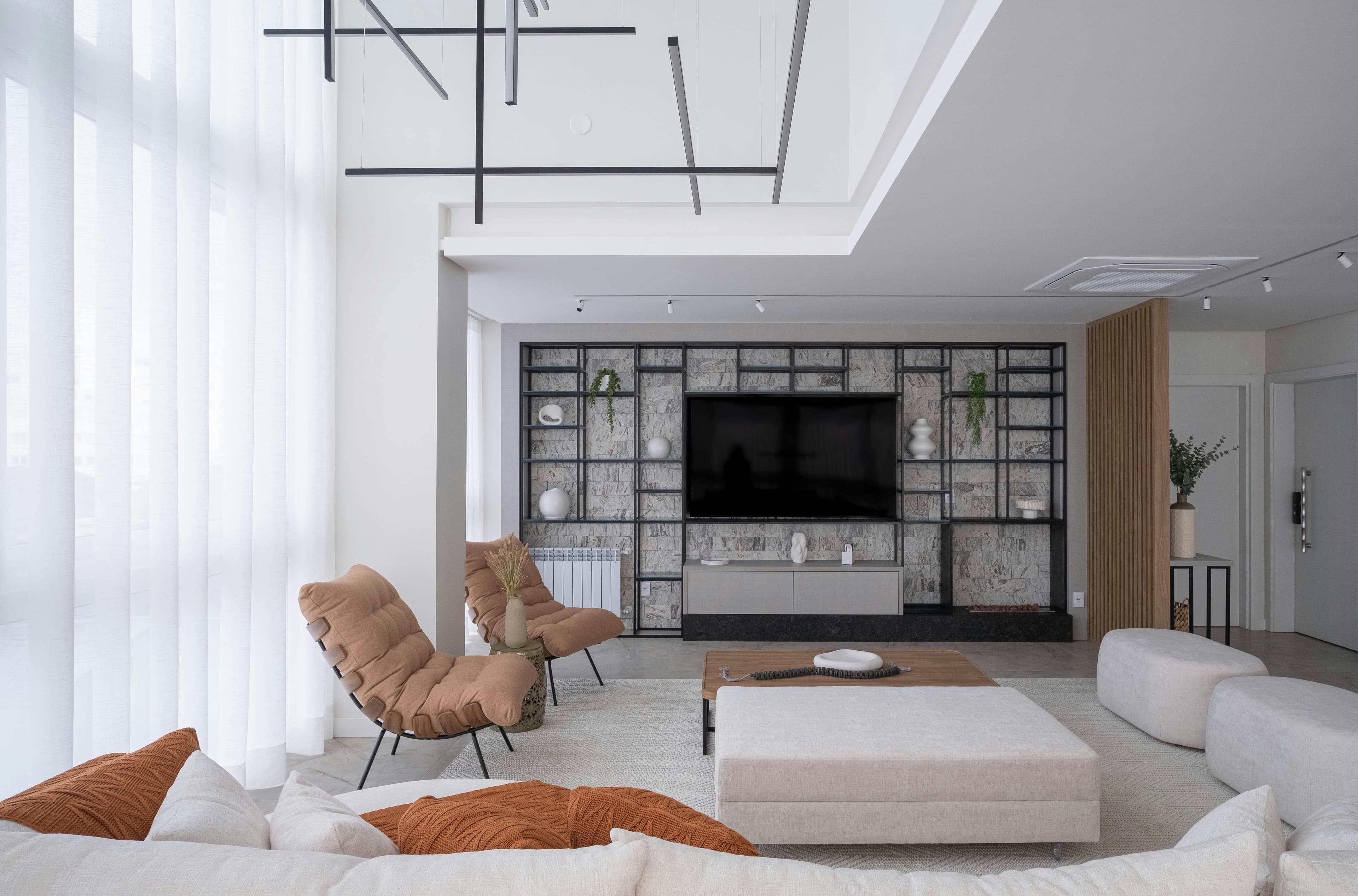 Clean modern apartment interior